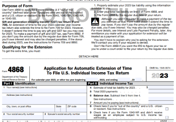 Form 4868