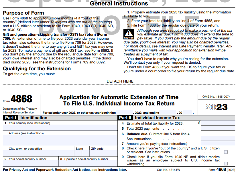 2021 Form 4868